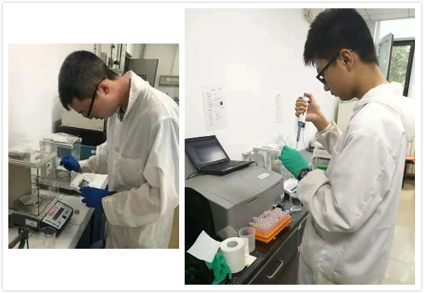 我校学生进入大学实验室进行课题研究